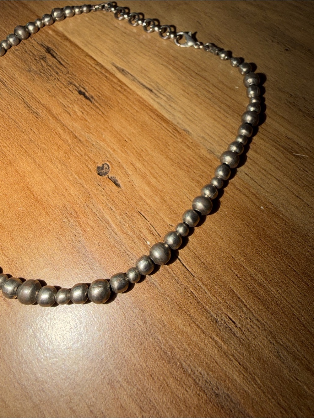 Authentic Navajo Pearl Choker Necklace - Picture 3 of 4